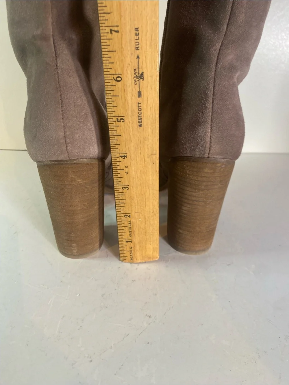 Carlos By Carlos Santana Tan Suede Over The Knee Boot Size 8M